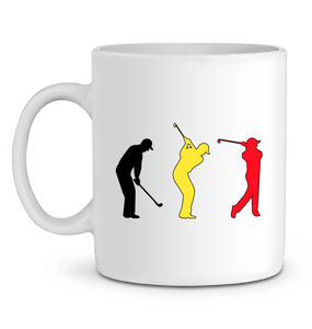 LET'S GOLF IT - Mug GOLF BELGIQUE - idées cadeaux golf homme femme