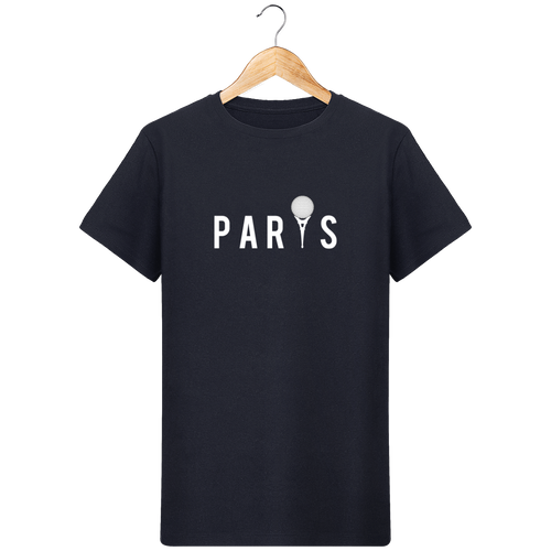 LET'S GOLF IT - T-Shirt en coton bio PARIS - idées cadeaux golf homme femme