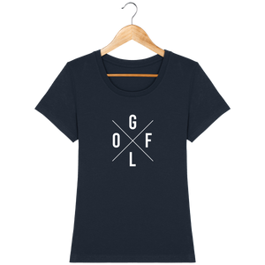 LET'S GOLF IT - T-Shirt en coton bio GOLF - idées cadeaux golf homme femme