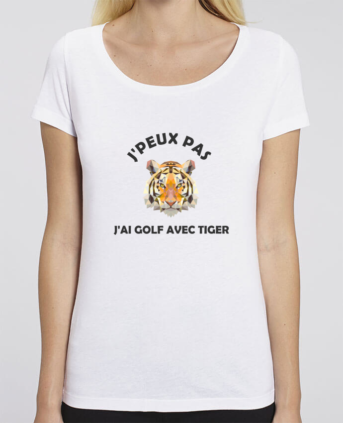T-Shirt en coton bio J'PEUX PAS J'AI GOLF AVEC TIGER