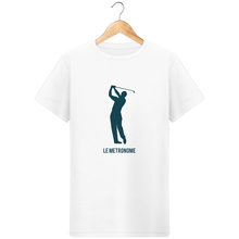 Charger l&#39;image dans la galerie, LET&#39;S GOLF IT - T-Shirt en coton bio Le Métronome - idées cadeaux golf homme femme