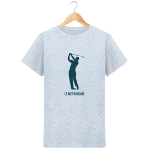 LET'S GOLF IT - T-Shirt en coton bio Le Métronome - idées cadeaux golf homme femme