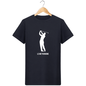LET'S GOLF IT - T-Shirt en coton bio Le Métronome - idées cadeaux golf homme femme