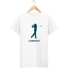 Charger l&#39;image dans la galerie, LET&#39;S GOLF IT - T-Shirt en coton bio LE BOMBARDIER - idées cadeaux golf homme femme
